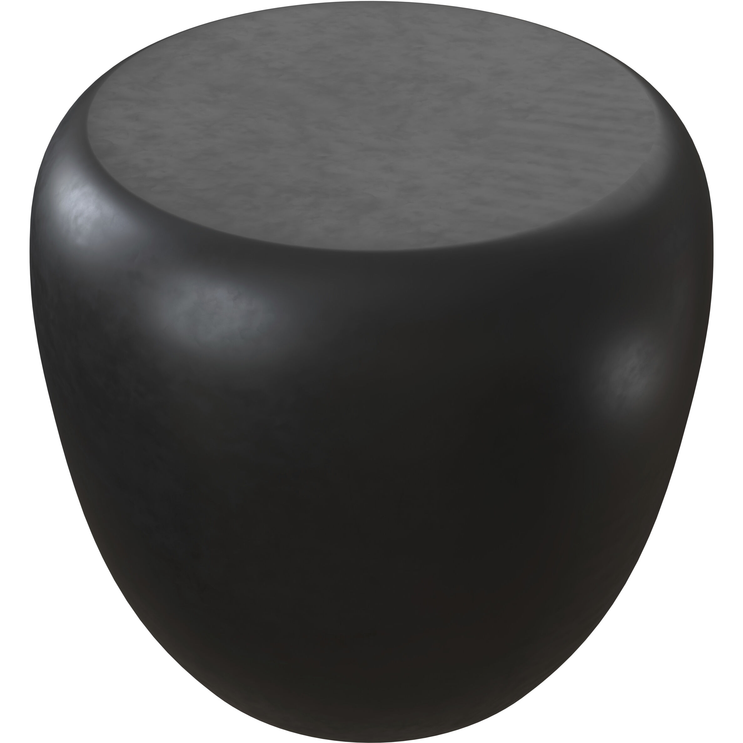 Iolite 21.75 X 21.5 inch Black Outdoor End Table